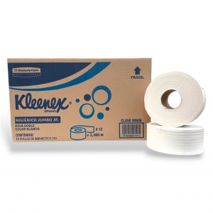 PAPEL HIG. KLEENEX JR BC 300 MTS C/12 PZ