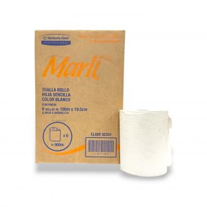 TOALLA ROLLO MARLI 150 MTS BC C/6 PZ