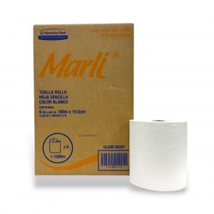 TOALLA ROLLO MARLI BC 180 MTS C/6