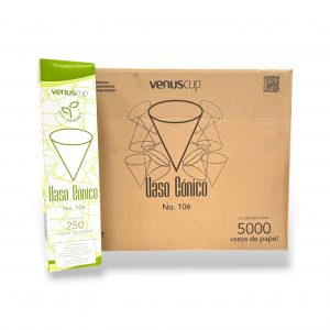 VASO CONICO No 106 VENUS 250 PZS C/20 PQ
