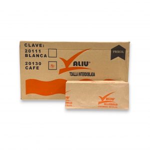 TOALLA INTERD.VALIU CAFE 100HJS C/20 PQS