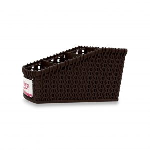 ORGANIZADOR RATTAN 4 ESPACIOS