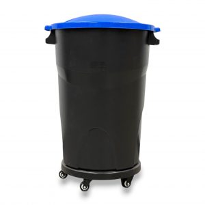 BOTE MAX  125L CON TAPA Y RUEDAS