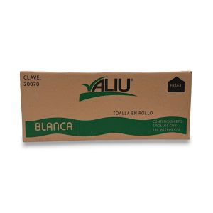 TOALLA ROLLO VALIU BC 180 MTS C/6 PZ